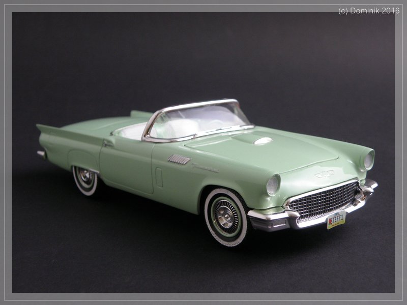 1957 ford thunderbird model kit